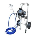 Titech Airless T-595 Elektrikli Airless Boya Makinası Tekerlekli - Dijital Siyah