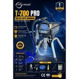 Titech Airless T-700 Pro Elektrikli Airless Boya Makinası-Dijital - 0,2 mm