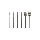 Titi 5012 Gravür Oyma Freze Ucu Seti HSS 6 Parça (Dremel Uyumlu)