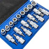Tıtı 5440 1 - 2'' İç - Dış Torx Lokma Anahtar Takımı 19 Parça