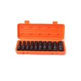 Titi 5490 1/2" Derin Havalı Lokma Anahtar Takımı 10 Parça (Metrik)