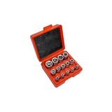 Titi 5589 1/2"- 3/8"-1/4" Torx Lokma Anahtar Seti 14 Parça