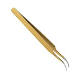 Titi 6012 Paslanmaz Çelik Eğri Uçlu Cımbız 125 mm
