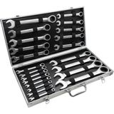 Titi 6126 Cırcır Kombine Anahtar Takımı 6-32 mm 22 Parça (Metal Kutulu)