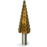 Titi Hss Kademeli Matkap Ucu Panç Sac Delgisi 4-20 mm - 4 x 20 mm
