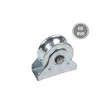 Titi RMT080 Sürgülü Demir Kapı İçin Tablalı Ray Makarası 80 mm