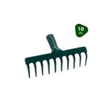 Titi Sapsız Metal Tırmık 10 Diş