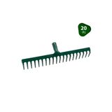 Titi Sapsız Metal Tırmık 20 Diş