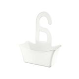 Titiz Hook Çok Amaçlı Beyaz Duş Banyo Sepeti