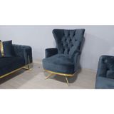 Titiz Koltuk Sofa Elit Berjer - Lacivert