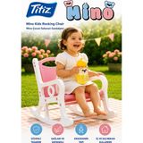 Titiz Mino Çocuk Sallanan Sandalye Dinlenme ve Oyun Sandalyesi - Pembe