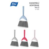 Titiz Plastik Hanımeli Süpürge No:2