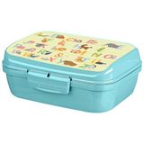 Titiz Plastik Onyx Good Food Desenli Kilitli Beslenme / Lunch Box - 1000 ml - Mavi
