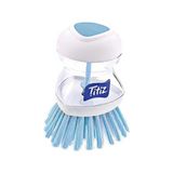 Titiz Plastik TP-110 Deterjan Hazneli Bulaşık Fırçası Mavi