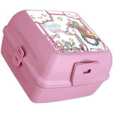 Titiz Vera Bölmeli Beslenme Kabı – 1300 ml - Pembe