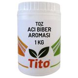 Tito 1 kg Toz Acı Biber Aroması