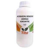 Tito 1 lt Acıbademli Bisküvi Aroması