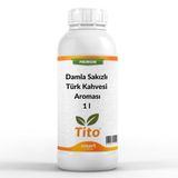 Tito 1 lt Premium Damla Sakızlı Türk Kahvesi Aroması