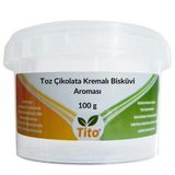 Tito 100 gr Toz Çikolata Kremalı Bisküvi Aroması