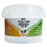 Tito 100 gr Toz Yeşil Erik Aroması