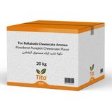Tito 20 kg Toz Balkabaklı Cheesecake Aroması
