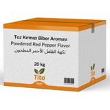 Tito 20 kg Toz Kırmızı Biber Aroması