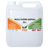 Tito 25 lt Muzlu Puding Aroması