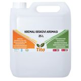 Tito 25 lt Premium Kremalı Bisküvi Aroması