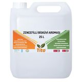 Tito 25 lt Zencefilli Bisküvi Aroması