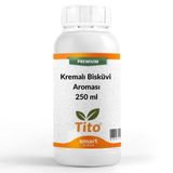 Tito 250 ml Premium Çilek Kremalı Bisküvi Aroması