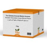 Tito 5 kg Toz Çikolata Kremalı Bisküvi Aroması
