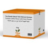 Tito 5 kg Toz Damla Sakızlı Türk Kahvesi Aroması
