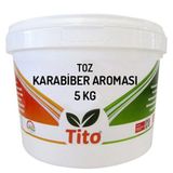 Tito 5 kg Toz Karabiber Aroması
