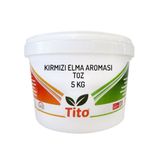 Tito 5 kg Toz Kırmızı Elma Aroması
