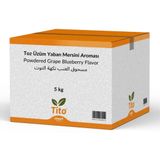Tito 5 kg Toz Üzüm Yaban Mersini Aroması