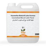 Tito 5 lt Karamelize Bisküvili Latte Aroması