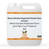 Tito 5 lt Premium Beyaz Çikolata Peppermint Keskin Nane Aroması