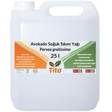 Tito Avokado Yağı Soğuk Sıkım 25 litre
