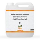 Tito Bebe Bisküvisi Aroması 5 litre