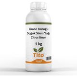 Tito Limon Kabuğu Soğuk Sıkım Yağı Citrus limon 1 kg