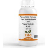 Tito Pancar Kökü Kırmızısı Gıda Renklendiricisi Sıvı Yağda Çözünür E162 250 ml