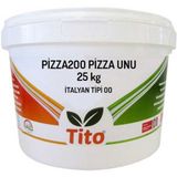 Tito Pizza200 İtalyan Tipi 00 25 kg Pizza Unu