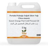 Tito Portakal Kabuğu Soğuk Sıkım Yağı Citrus sinensis 5 kg