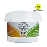 Tito TYGB19 Toz Civciv Sarısı Gıda Boyası Renklendirici [Yağda Çözünür] - 50 gr