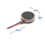 Titreşim Motoru 8mm 0834 12000 Rpm Dc 2V/5V Küçük Telefon Oyuncak Saat