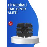 Titreşimli Ems Spor Aleti Karın Kol ve Bacak Kas Yapma Cihazı 2025 Model ( Lisinya )