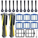 Tivcroxs Shark IQ RV1001AE, Shark AV911S EZ, AV1010AE RV1000 RV1001 AV970 AV993 AV1002AE UR1000SR UR1005AE Robot Elektrikli Süpürge, 2 Ana Fırça, 6 Filtre, 10 Yan Fırça, 2 Ön Filtre