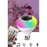 TİVENS Bluetooth Hoparlör Ve Led Lamba Uzaktan Kumandalı Ampul Renk Değiştiren Müzikli Ampul
