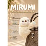 TİVENS Mirumi Oyuncak Peluş Fildişi Mirumi Akıllı Peluş Robot Oyuncak Müzikli Hareketli Kafa Etkileşimli Se