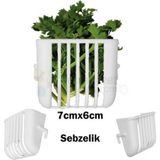 Tivix Sebzelik & Meyvelik 7 cm x 6 cm Kalamar Kemiği ile Küçük ve Orta Irk Kuşlar İçin Uygun